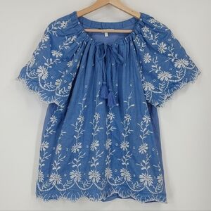 Next Eyelet Embroidered Blouse